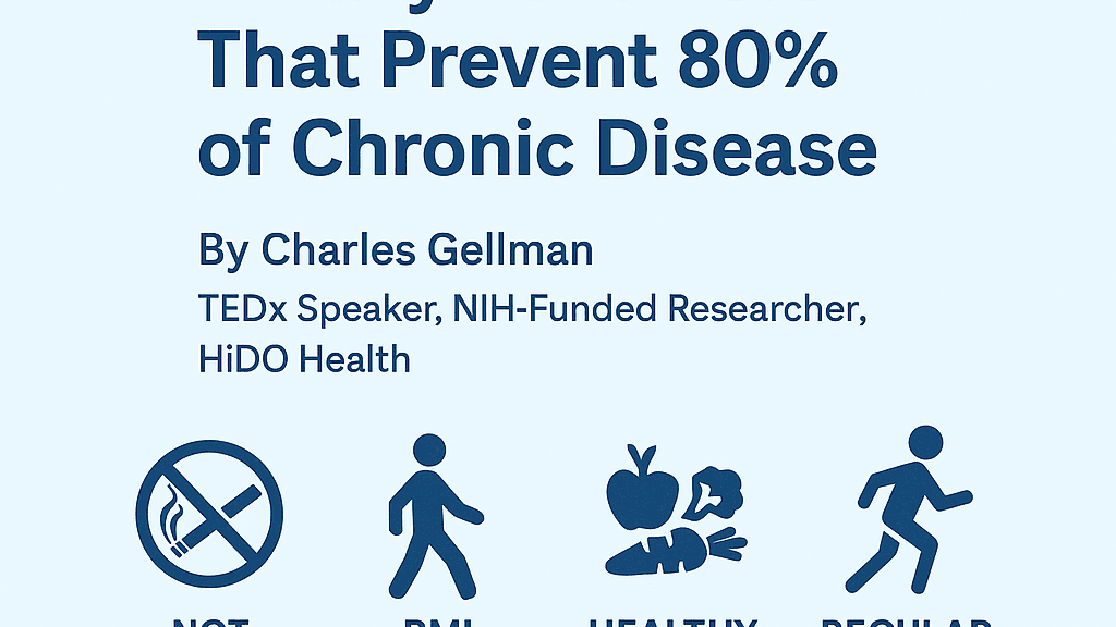 🧬 The Science of Simple: 4 Daily Behaviors That Prevent 80% of Chronic Disease thumbnail